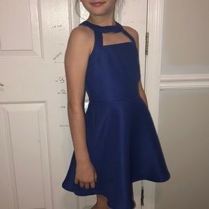 Miss- behave girls royal blue dress